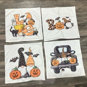 Halloween Gnome Pillow Covers